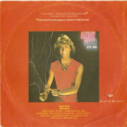 Andy Gibb & Olivia Newton-John : I Can't Help It (7", Single)