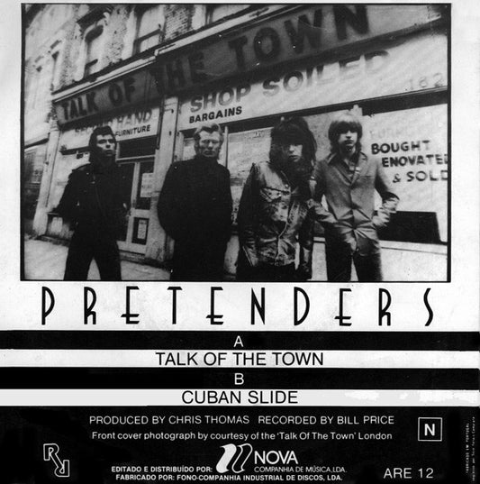 The Pretenders : Talk Of The Town (7", Single)