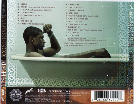 Usher : Confessions (CD, Album, Arv)