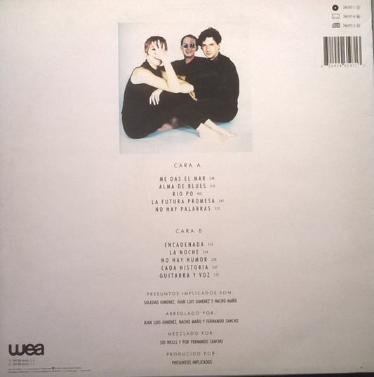 Presuntos Implicados : Alma De Blues (LP, Album)