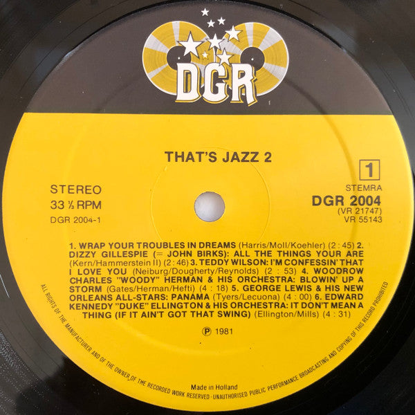 Various : That's Jazz 2 (2xLP, Comp)