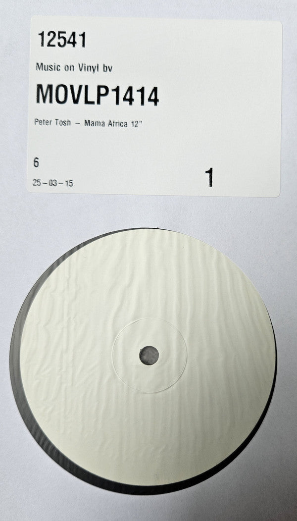 Peter Tosh : Mama Africa (LP, Album, RE, TP, 180)