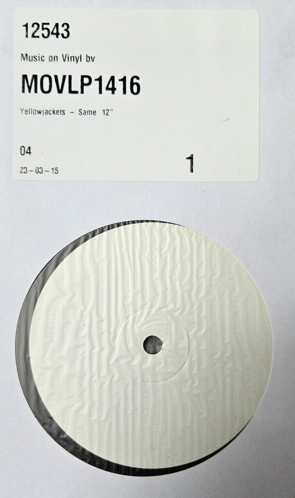 Yellowjackets : Yellowjackets (LP, Album, RE, TP, 180)