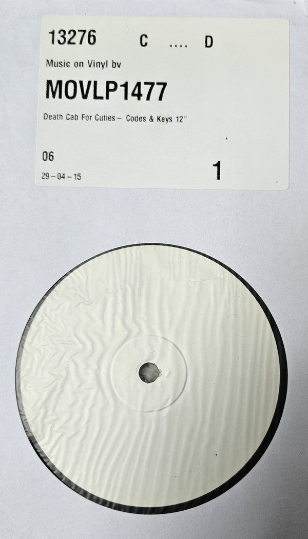 Death Cab For Cutie : Codes And Keys (2xLP, Album, RE, TP)