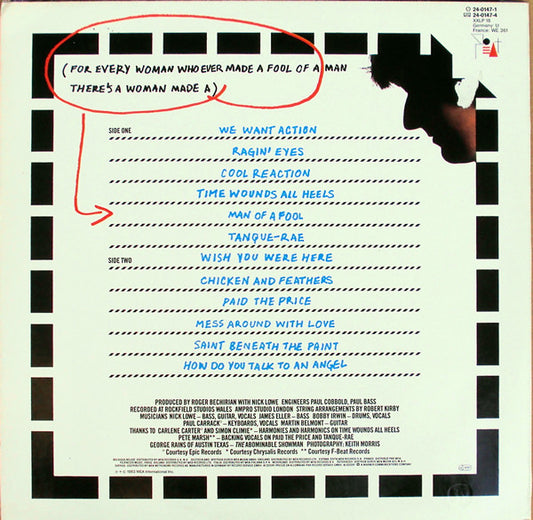 Nick Lowe : The Abominable Showman (LP, Album, GEM)