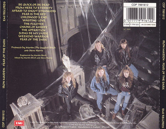 Iron Maiden : Fear Of The Dark (CD, Album)