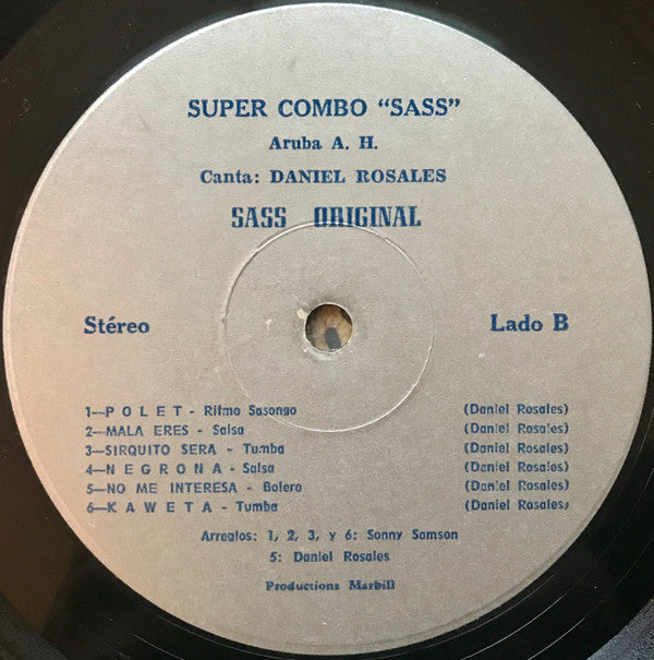Super Combo SASS : SASS Original (LP, Album)