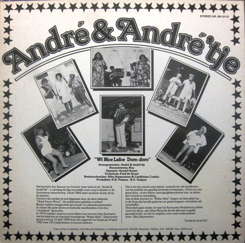 André (27) & André'tje : Wi Moe Lafoe Doro-Doro (LP)