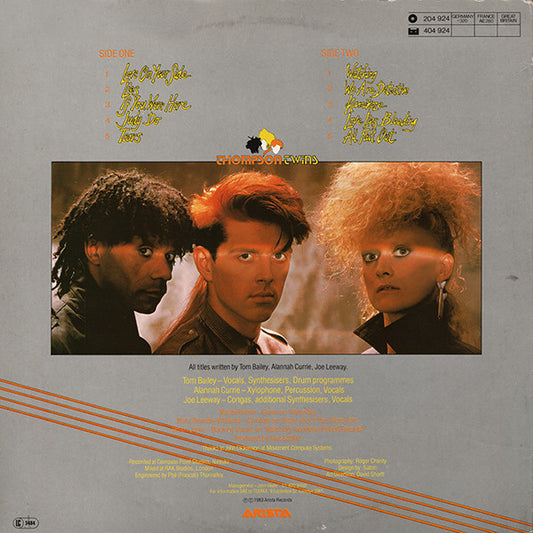 Thompson Twins : Quick Step & Side Kick (LP, Album)