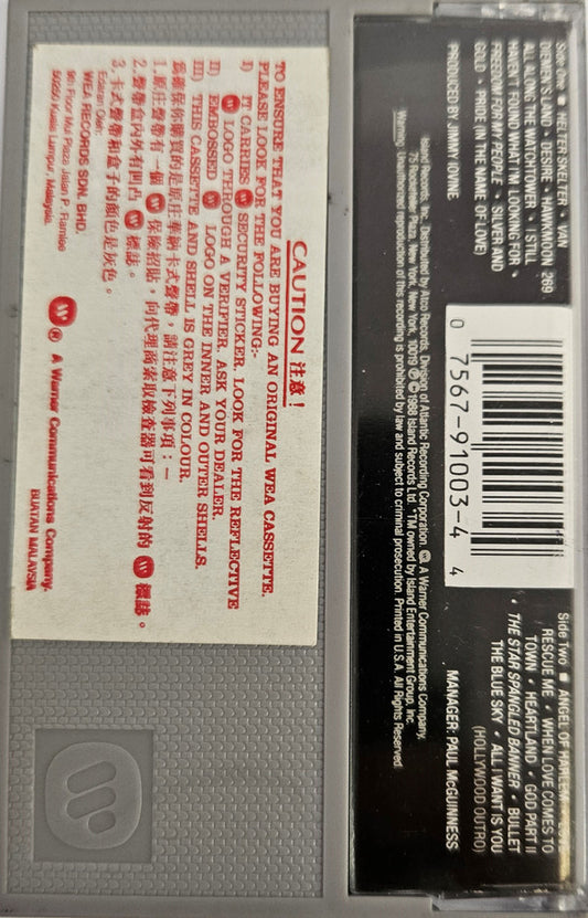 U2 : Rattle And Hum (Cass, Album)