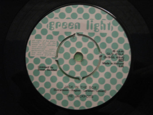 The Jackpots : Jack In The Box c/w Henbanes Sacrifice (7", Single)