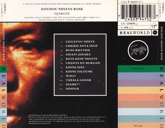 Doudou N'Diaye Rose : Djabote (CD, Album)