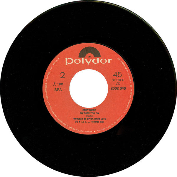 Roxy Music : Jealous Guy (7", Single)