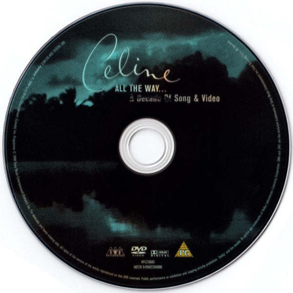 Céline Dion : All The Way... A Decade Of Song & Video (DVD, Comp)