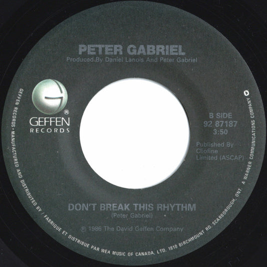 Peter Gabriel : Sledgehammer (7", Single)