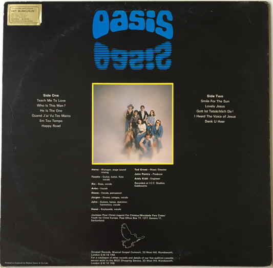 Oasis (6) : Smile For The Sun (LP, Album)