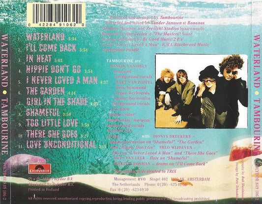 Tambourine : Waterland (CD)