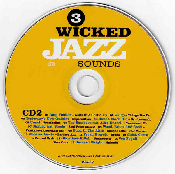 Various : Wicked Jazz Sounds Volume 3 (2xCD, Comp, Mixed, Sup)