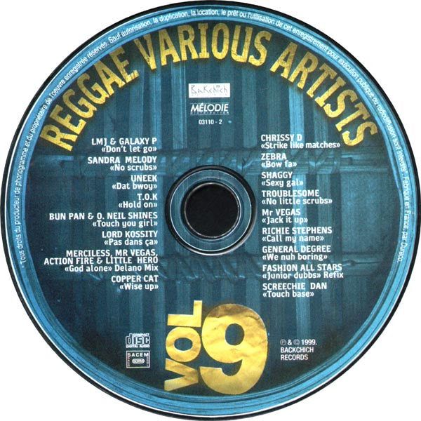 Various : Reggae Chich Vol.9 (CD, Comp)