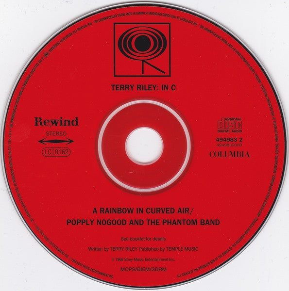 Terry Riley : In C (CD, Album, RE)