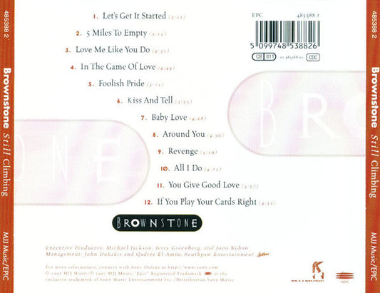 Brownstone : Still Climbing (CD, Album)