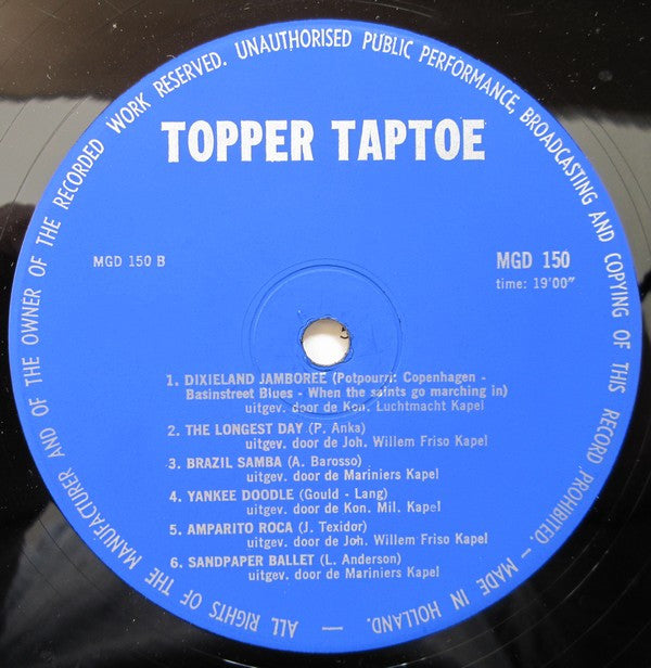 Various : Topper Taptoe (LP, Comp)