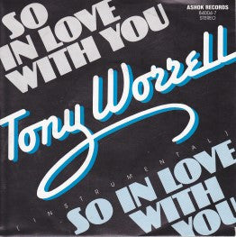 Tony Worrell : So In Love With You (7", Single)