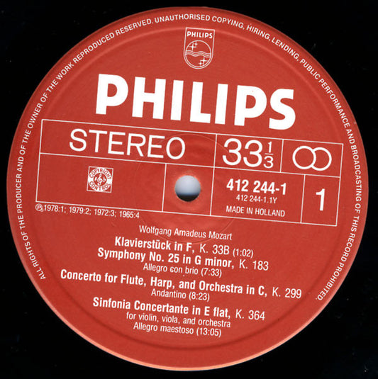 Wolfgang Amadeus Mozart, The Academy Of St. Martin-in-the-Fields, Sir Neville Marriner, Various : The Best Of Wolfgang Amadeus Mozart (LP, Comp)