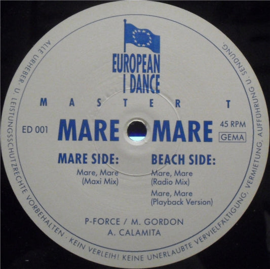 Master Ti : Mare, Mare (12")