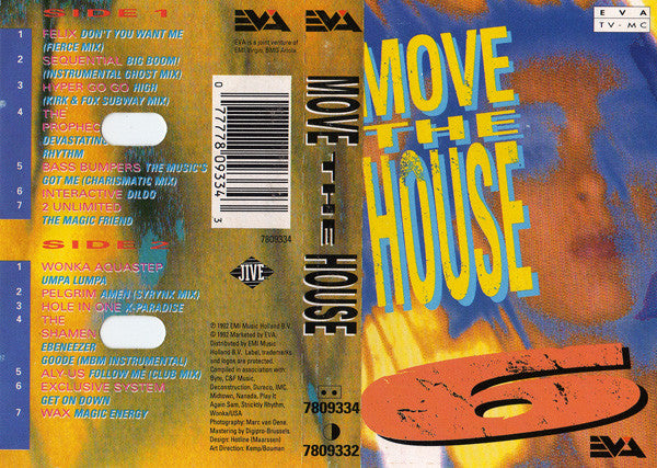 Various : Move The House 6 (Cass, Comp)