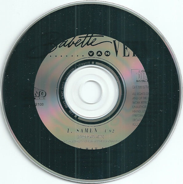 Babette van Veen : Samen (CD, Single)