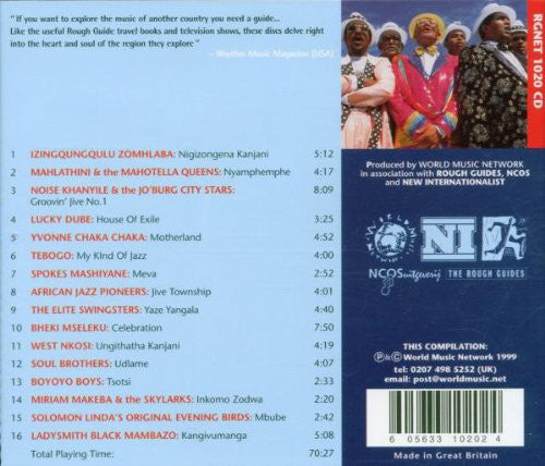 Various : The Rough Guide To The Music Of South Africa (CD, Comp, RE)