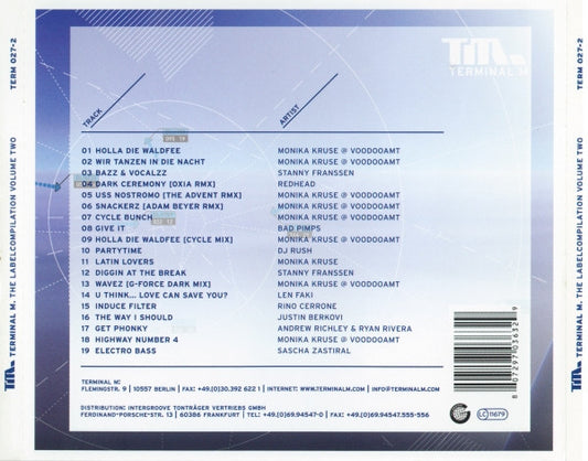 Stanny Franssen : Terminal M The Label Compilation Volume Two (CD, Comp, Mixed)