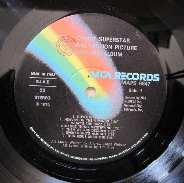 Various : Jesus Christ Superstar (The Original Motion Picture Sound Track Album) (2xLP, Album, Gat)