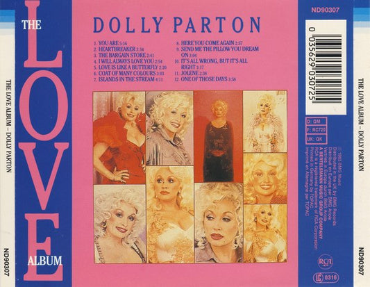 Dolly Parton : The Love Album (CD, Comp)