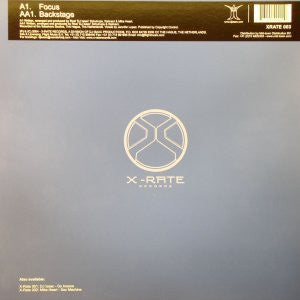 DJ Isaac : Focus (12")