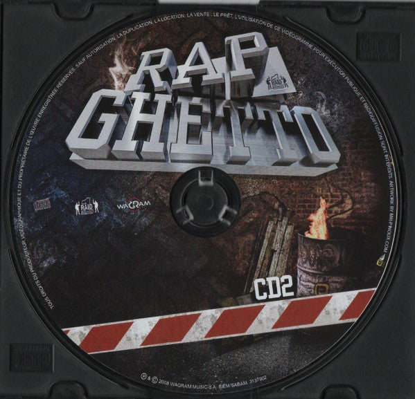 Various : Rap Ghetto (CD, Comp)