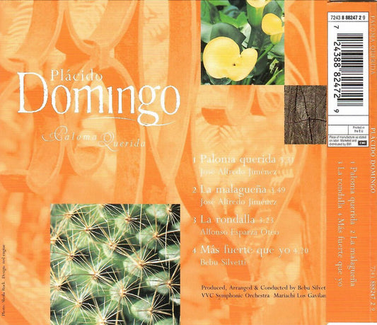 Placido Domingo : Paloma Querida (CD, Maxi)