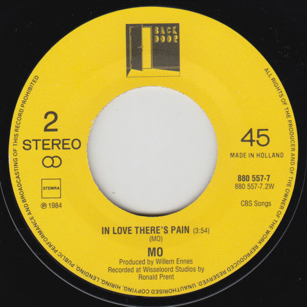 The Mo (2) : Horse Race (7", Single)