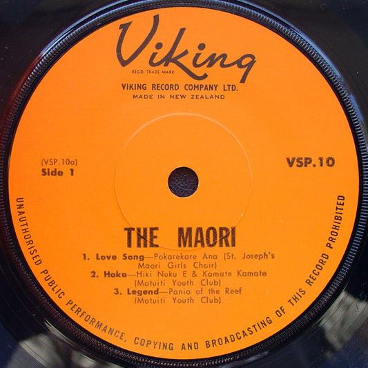 Various : The Maori Of New Zealand (7", EP)