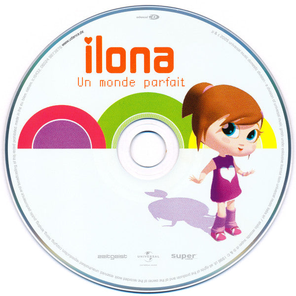 Ilona Mitrecey : Un Monde Parfait (CD, Maxi, Enh)