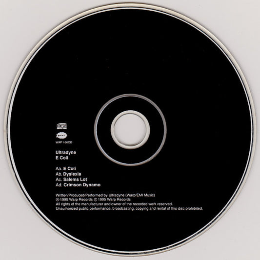 Ultradyne : E Coli (CD)