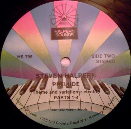 Steven Halpern : Prelude (LP, RE)