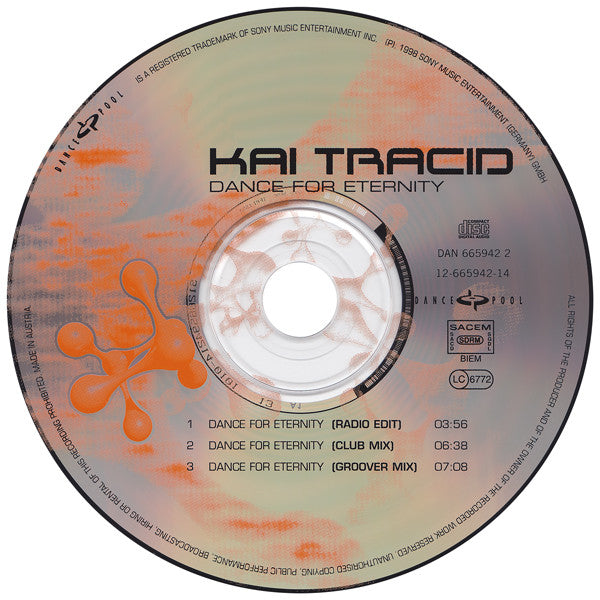 Kai Tracid : Dance For Eternity (CD, Maxi)