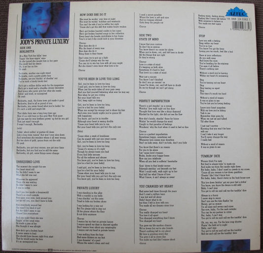 Jody's Private Luxury : Jody's Private Luxury (LP, Album)