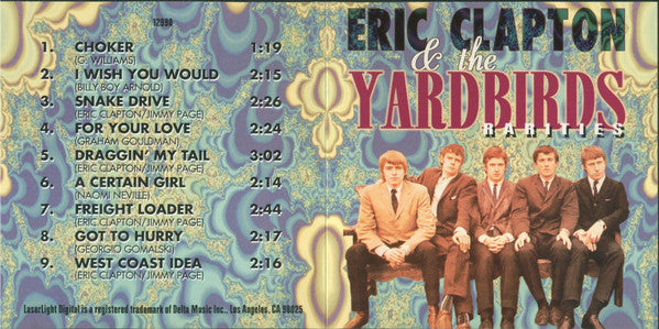 Eric Clapton & The Yardbirds : Rarities (CD, Comp)