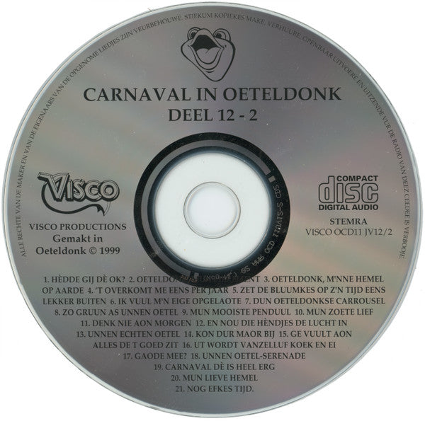 Various : Carnaval in Oeteldonk - Deel 12 (2xCD, Comp)
