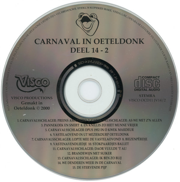 Various : Carnaval in Oeteldonk - Deel 14 (2xCD, Comp)