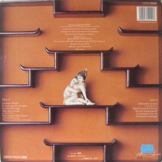 Yves Duteil : La Statue D'ivoire (LP, Album)