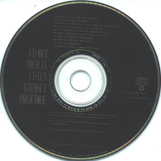 George Michael : Listen Without Prejudice Vol. 1 (CD, Album, Club)